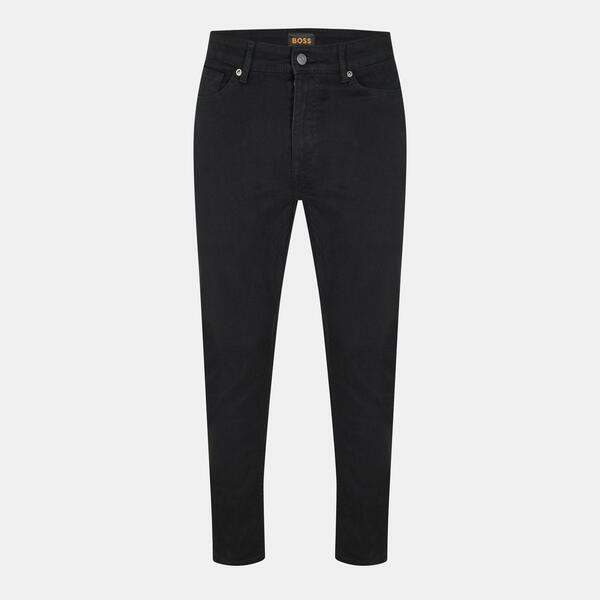 ボス メンズ ボトムス デニムパンツ ストレート ジーンズ Boss Men's Ogden Straight Leg Jeans Black 003 ブラック｜ReVida 店