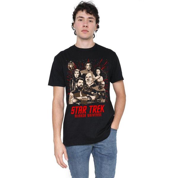 スター・トレック メンズ トップス プルオーバー Star Trek Star Trek Poster T Shirt Black 黒いこと