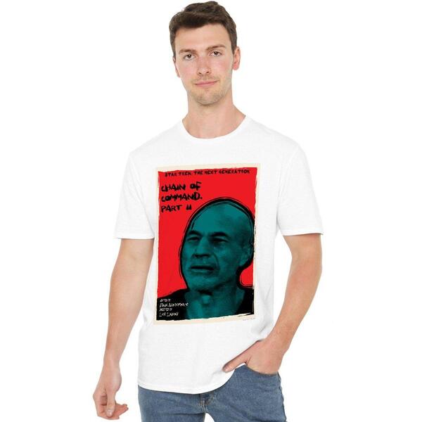 スター・トレック メンズ トップス プルオーバー Star Trek Star Trek TNG Season 6 Episode 11 T Shirt White 白いこと