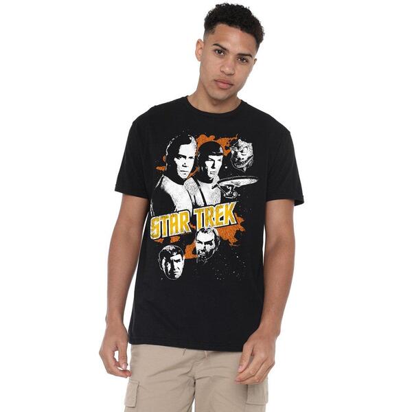 スター・トレック メンズ トップス プルオーバー グラフィック Star Trek Star Trek Graphic Good Vs Evil T Shirt Black 黒いこと
