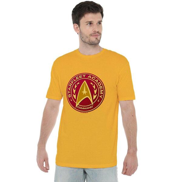 スター・トレック メンズ トップス プルオーバー Star Trek Star Trek Command T Shirt Gold ゴールド