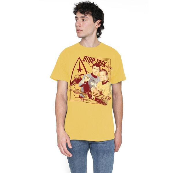 スター・トレック メンズ トップス プルオーバー Star Trek Star Trek Shoothathing T Shirt Banana Yellow 黄色