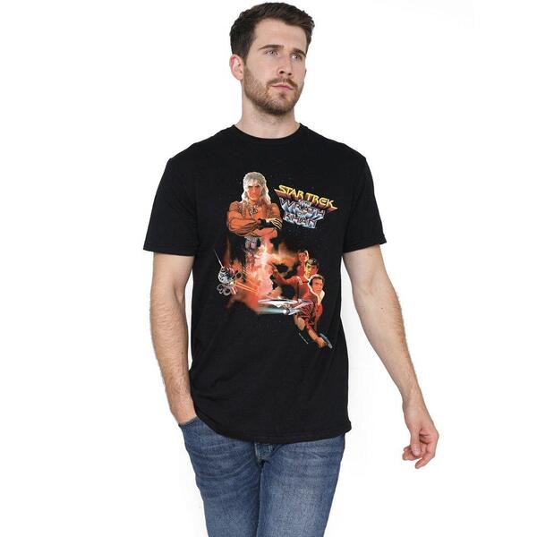 スター・トレック メンズ トップス プルオーバー Star Trek Star Trek Wrath Of Khan(Movie) T Shirt Black 黒いこと