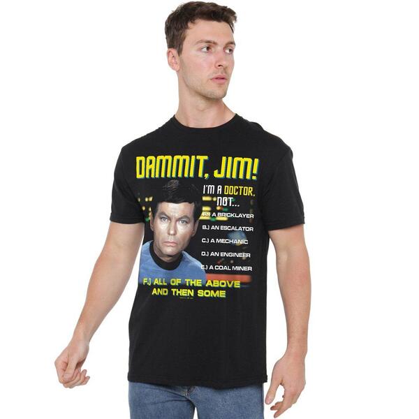 スター・トレック メンズ トップス プルオーバー Star Trek Star Trek All Of The Above T Shirt Black 黒いこと