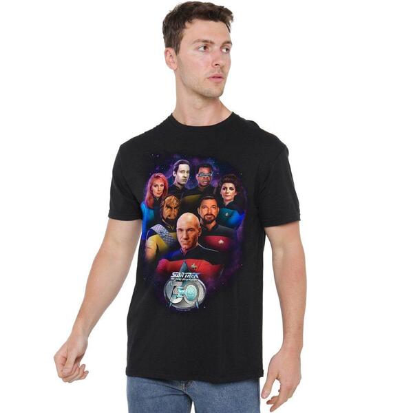 スター・トレック メンズ トップス プルオーバー Star Trek Star Trek Crew 30 T Shirt Black 黒いこと