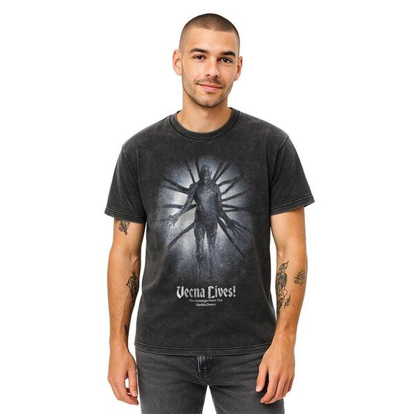 ストレンジャーシングス メンズ トップス プルオーバー Stranger Thingstranger Things Vecna Lives Poster T Shirt Black 黒いこと