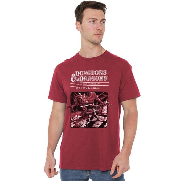 ハズブロ メンズ トップス プルオーバー Hasbro Red Box Mens T-Shirt Red 赤いこと