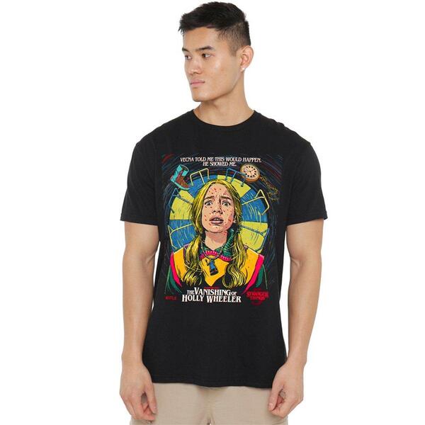ストレンジャーシングス メンズ トップス プルオーバー Stranger Thingstranger Things 5 Butcher Billy Chapter 2 T Shirt Black 黒いこと