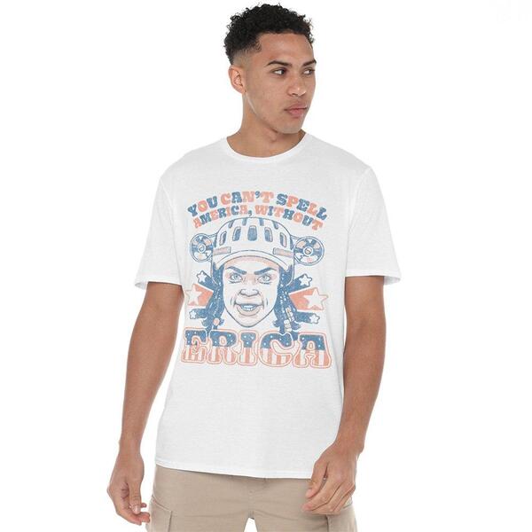 ストレンジャーシングス メンズ トップス プルオーバー Stranger Thingstranger Things Ericamerica T Shirt White 白いこと