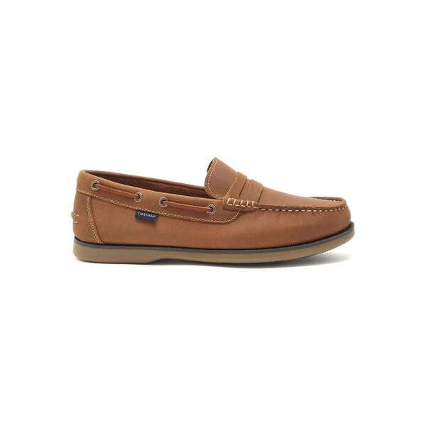 チャタム メンズ シューズ 置き目毛皮 Chathamen\u0027s Loafers Tan タン
