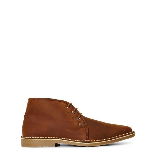 目あたらしいペンギン メンズ シューズ ブーツ・レインブーツ なめし革 Original Penguin Men\u0027s Legaleather Crazy Horse Desert Boots Brown 赤銅色