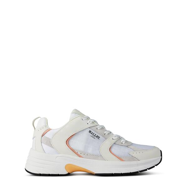 マレット レディース シューズ スニーカー Mallet Holloway Runners White/Peach 白いこと