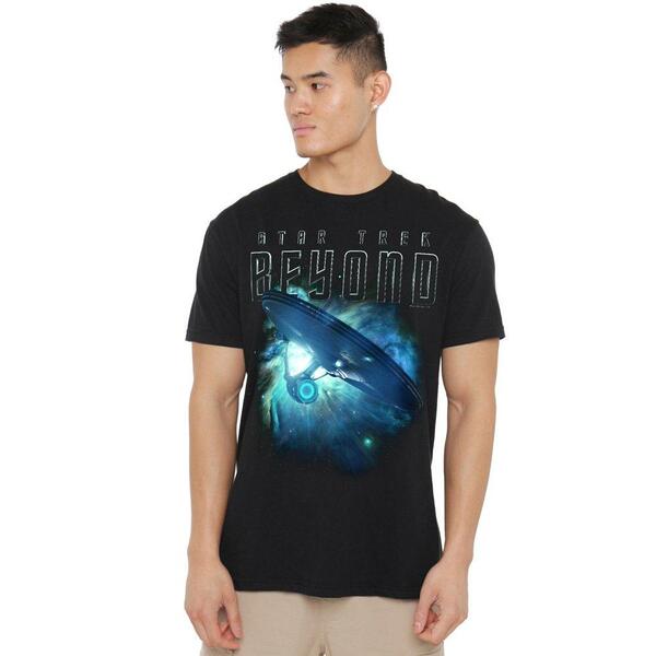 スター・トレック メンズ トップス プルオーバー Star Trek Star Trek Beyond Voyage T Shirt Black 黒いこと