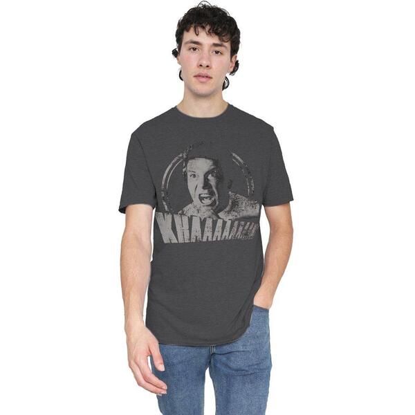 スター・トレック メンズ トップス プルオーバー Star Trek Star Trekhan Distressed T-Shirt Charcoal 濃灰色