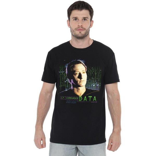 スター・トレック メンズ トップス プルオーバー Star Trek Star Trek Data T Shirt Black 黒いこと