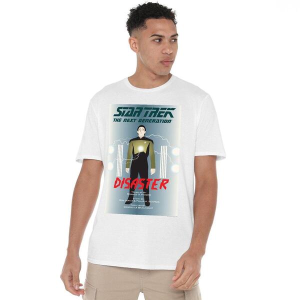 スター・トレック メンズ トップス プルオーバー Star Trek Star Trek TNG Season 5 Episode 5 T Shirt White 白いこと