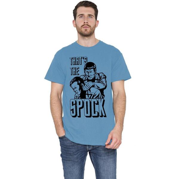 スター・トレック メンズ トップス プルオーバー Star Trek Star Trek Thats The Spock T Shirt Carolina Blue 青色