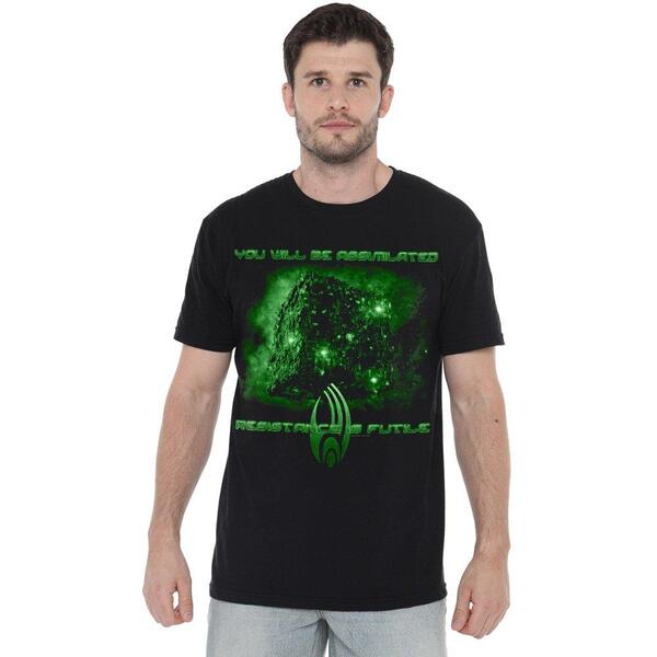 スター・トレック メンズ トップス プルオーバー Star Trek Star Trek Assimilate T Shirt Black 黒いこと