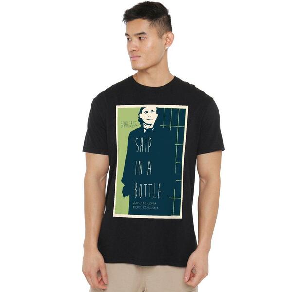 スター・トレック メンズ トップス プルオーバー Star Trek Star Trek TNG Season 6 Episode 12 T Shirt Black 黒いこと