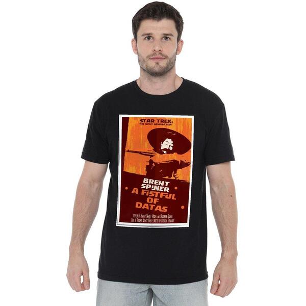 スター・トレック メンズ トップス プルオーバー Star Trek Star Trek TNG Season 6 Episode 8 T Shirt Black 黒いこと