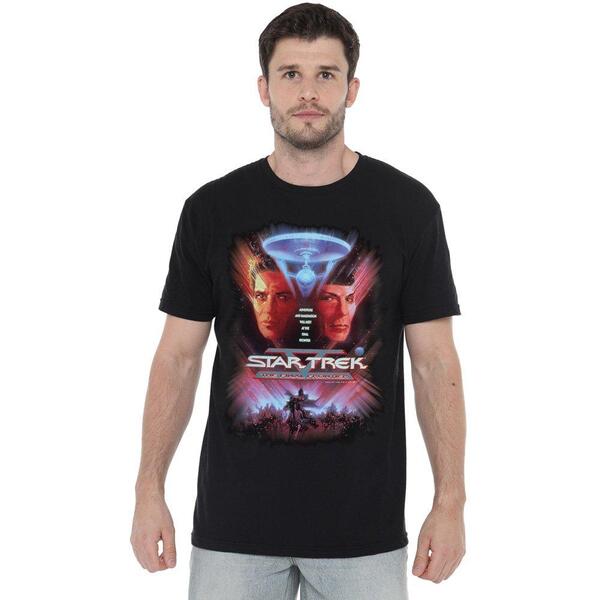 スター・トレック メンズ トップス プルオーバー Star Trek Star Trek The Final Frontier(Movie) T Shirt Black 黒いこと