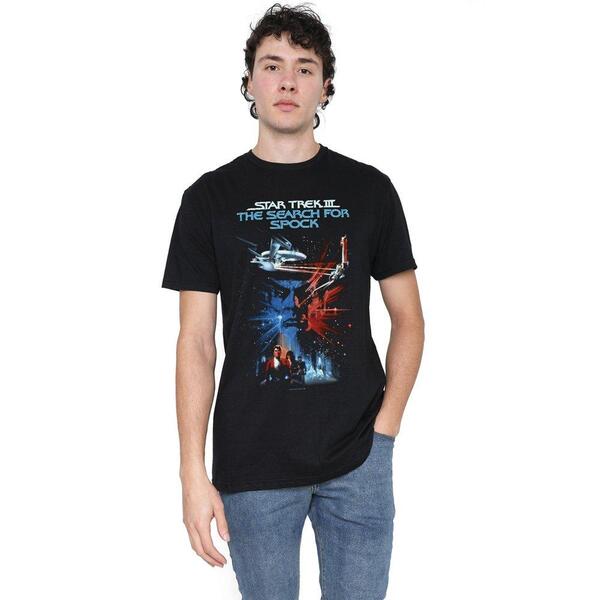 スター・トレック メンズ トップス プルオーバー Star Trek Star Trek Search For Spock(Movie) T Shirt Black 黒いこと
