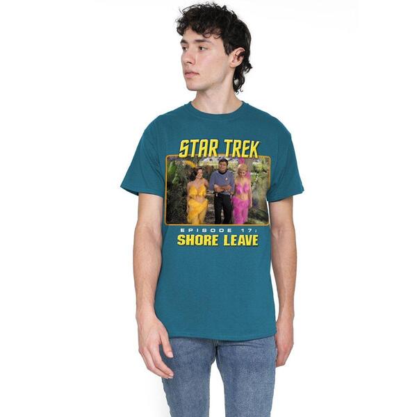 スター・トレック メンズ トップス プルオーバー Star Trek St Original Shore Leave T Shirt Slate Grey 薄墨色