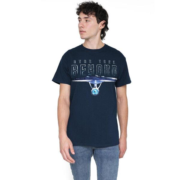 スター・トレック メンズ トップス プルオーバー Star Trek Star Trek Beyond Enterprise Beyond T Shirt Navy 米国海軍