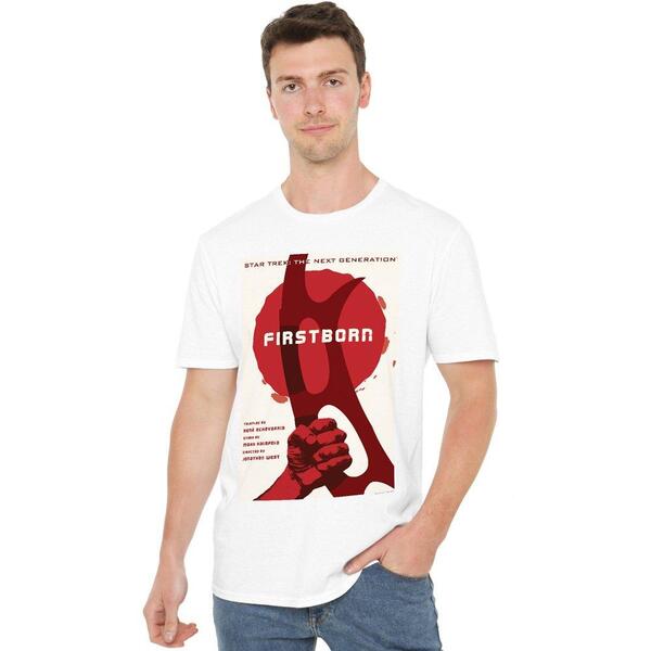 スター・トレック メンズ トップス プルオーバー Star Trek Star Trek TNG Season 7 Episode 21 T Shirt White 白いこと