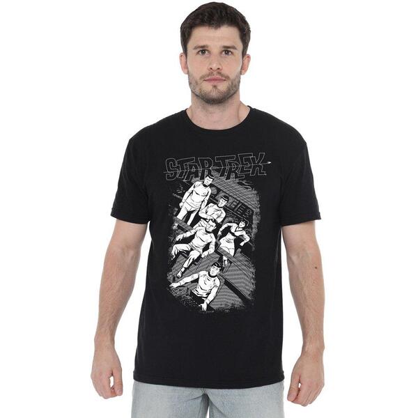 スター・トレック メンズ トップス プルオーバー Star Trek Star Trek Retro Tilted Bridge T Shirt Black 黒いこと