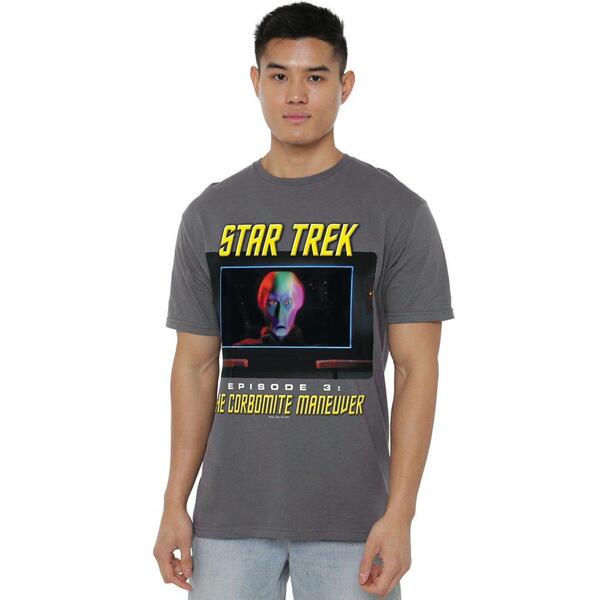 スター・トレック メンズ トップス プルオーバー Star Trek St Original The Corbomite Maneuver T Shirt Charco Grey 薄墨色