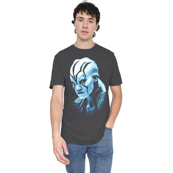 スター・トレック メンズ トップス プルオーバー Star Trek Star Trek Beyond Jaylah Burst-Shirt Charcoal 濃灰色