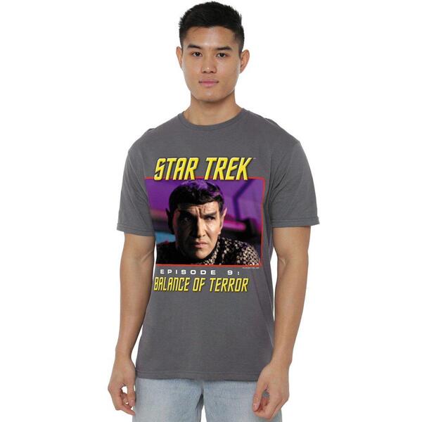 スター・トレック メンズ トップス プルオーバー Star Trek St Original Balance Of Terror T Shirt Charcoal Grey 薄墨色