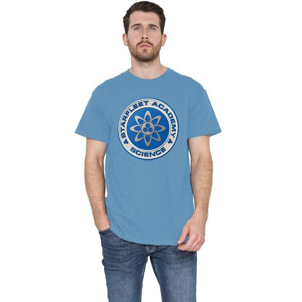 スター・トレック メンズ トップス プルオーバー Star Trek Star Trek Science T Shirt Carolina Blue 青色