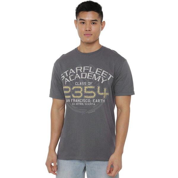 スター・トレック メンズ トップス プルオーバー Star Trek Star Trek Sisko Graduation T Shirt Charcoal 濃灰色