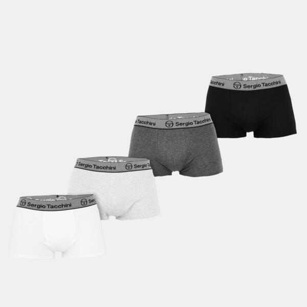 セルジオタッキーニ メンズ アンダーお召しもの ボクサーズボン下 Sergio Tacchini 4-Pack Boxers Mens Multi マルチ色合い