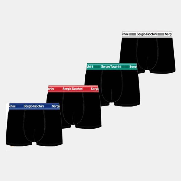 セルジオタッキーニ メンズ アンダーお召しもの ボクサーズボン下 Sergio Tacchini 4-Pack Boxers Multi マルチ色合い