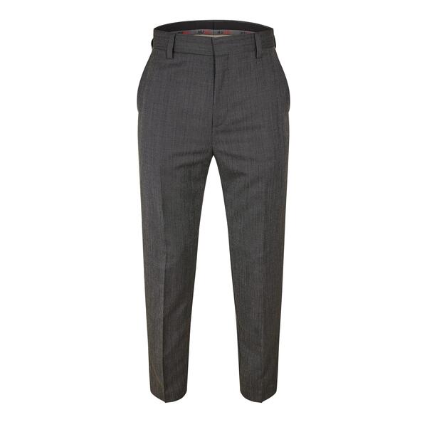 フューゴ メンズ ボトムス 心地好いズボン下 引っ切り無い Hugo Men\u0027s Teagan231X Straight Leg Trousers Open Grey 薄墨色