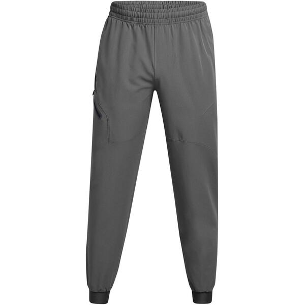 アンダーアーマー メンズ ボトムス 心地好いズボン下 ジョガーパンツ Under Armour Men\u0027s Unstoppable Closed Hem Woven Joggers Gray / Black 黒いこと