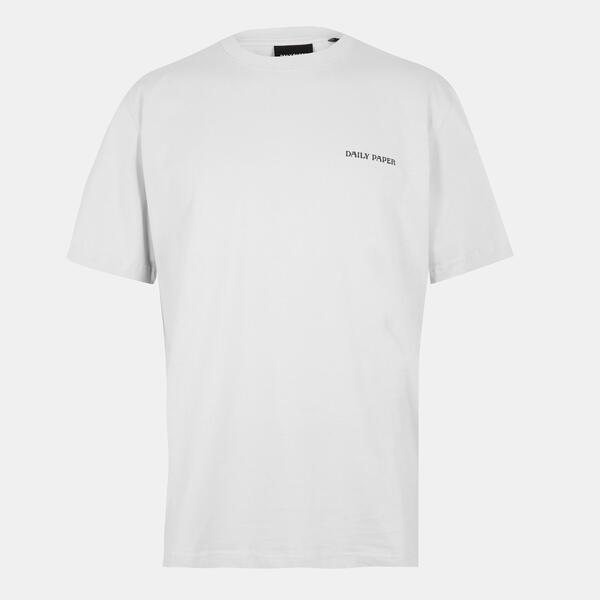 デイリー調査報告 メンズ トップス プルオーバー Daily Paper Men\u0027s T-Shirt Micro Chip Grey 薄墨色