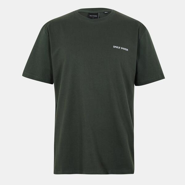 デイリー調査報告 メンズ トップス プルオーバー Daily Paper Men\u0027s T-Shirt Rosin Green 緑であること