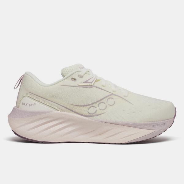 サッカニー メンズ シューズ スニーカー Saucony Triumph Running Shoe Off White 象牙色
