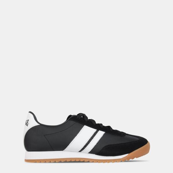 ロンズデール メンズ シューズ スニーカー Lonsdale Selhurst 錫63 Black/White/Gum 白いこと