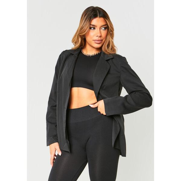 御姉さん 帝国 レディース アウター 上衣・上衣 スポーツジャケット Missy Empire Tailored Oversized Blazer Black 黒いこと