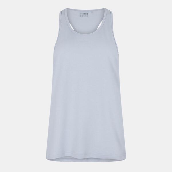 ユーエスエープロ レディース トップス 貯蔵タンクいの一番 USA Pro Classic Racer Back Sports Tank Womens Brunera Blue 青色