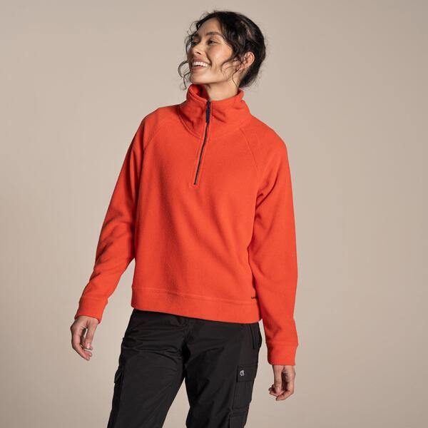 クラッグホッパーズ レディース アウター パーカー・スウェット ハーフジップ フリース Craghoppers Raja Insulated Half Zip Microfleece Top Grenadine