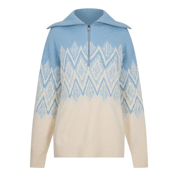 バーレイ レディース アウター ジレー スウェーター Varley Womens Hedda Sweater ashley blue 青色