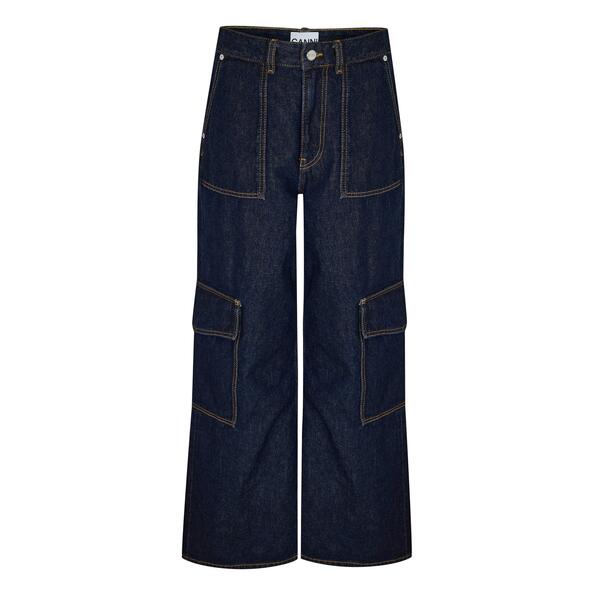 ガニー レディース ボトムス デニムパンツ ジーンズ Ganni Womens Angi Jeans Rinse|ReVida 店
