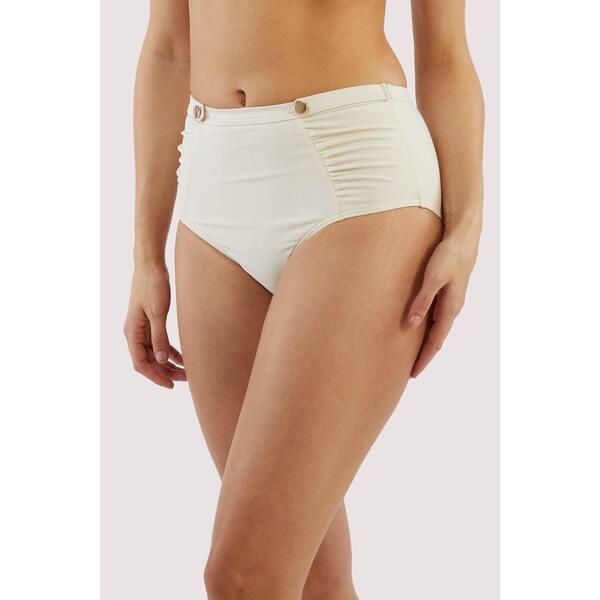 プレイフルプロミス レディース アンダーお召しもの ズボン下 Playful Promises Bettie Pageco Honey White Sweetheart Bikini Brie White 白いこと