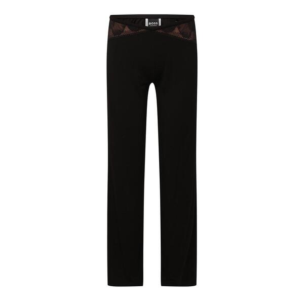 主任者 レディース アンダーお召しもの ナイト爵お召しもの ズボン下 Boss Peony Pants 10269524 01 Pyjama Trouser Womens Black 黒いこと